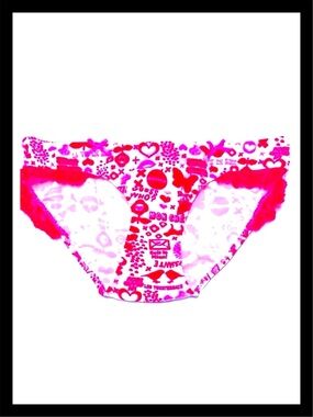 💕ⓅⒾⓃⓀ ⓋⓈ Extra Low Rise Cheeky Bikini Panties ✨NWT💕